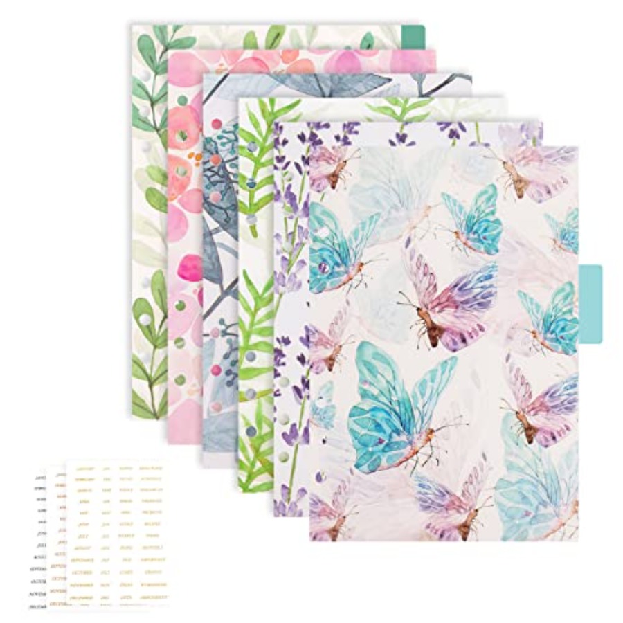 Index Tab Divider - , 12 Pack Binder Index Dividers