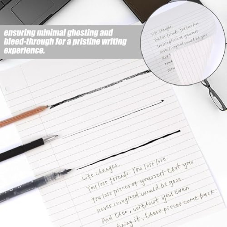 100 Sheets Loose Leaf Paper, 8 - Paper Punch 3 Hole 리뷰 및 가격