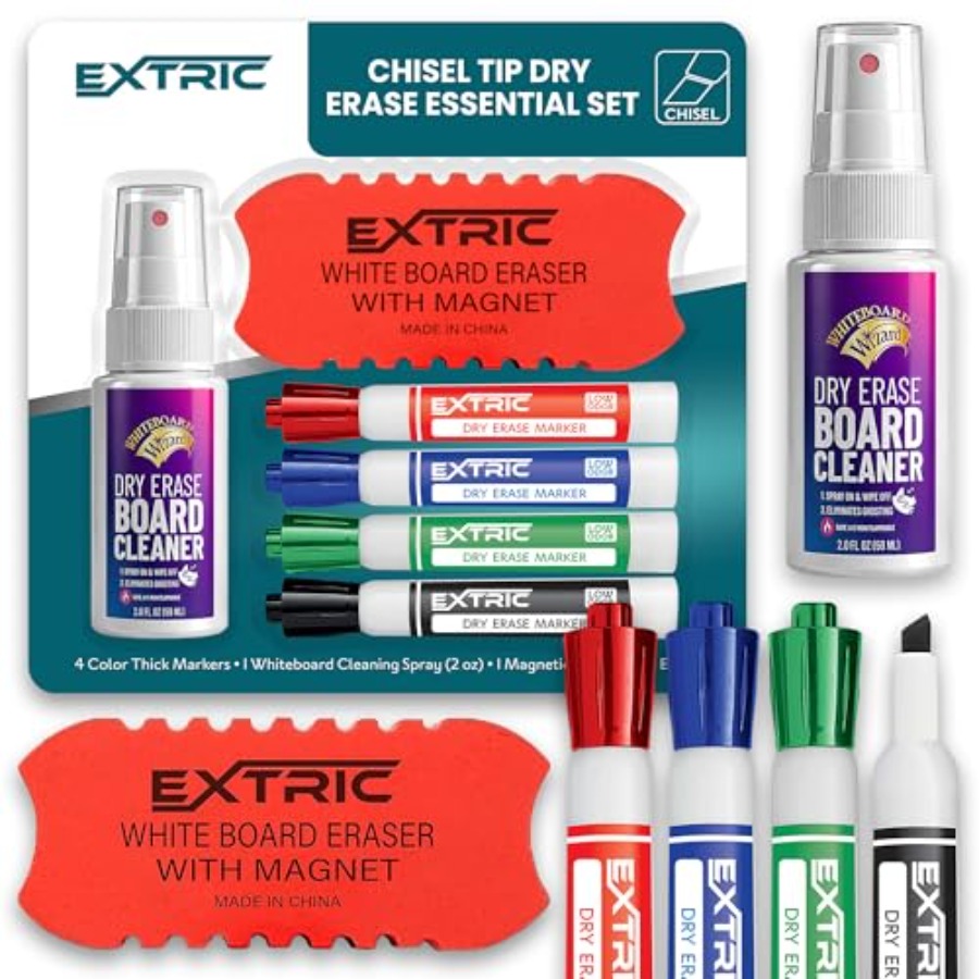 Dry Erase Markers Set, 4 White - Whiteboard Marker Set 리뷰 및 가격