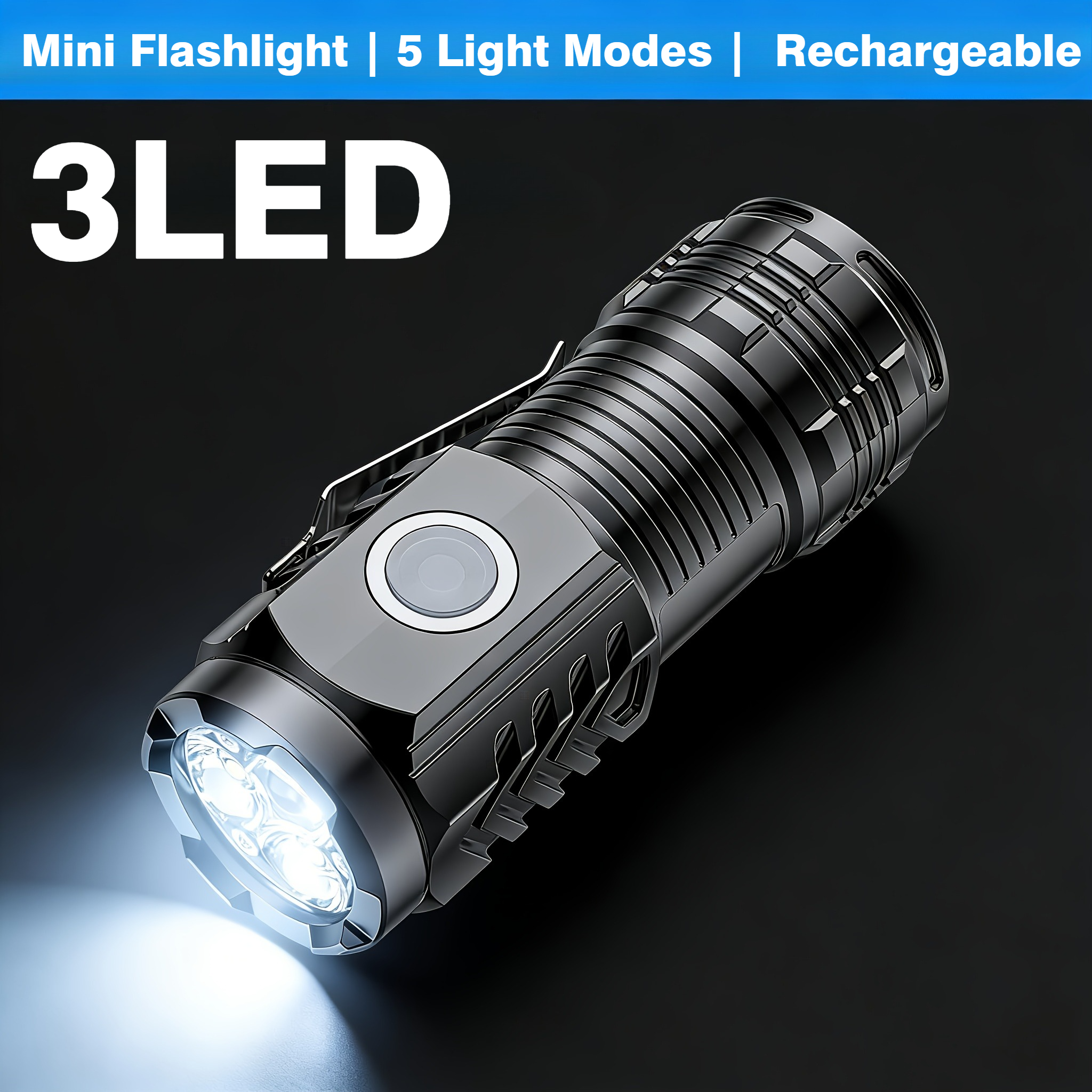 Portable Mini 3 LED Handheld F - Stationery Supply 리뷰 및 가격