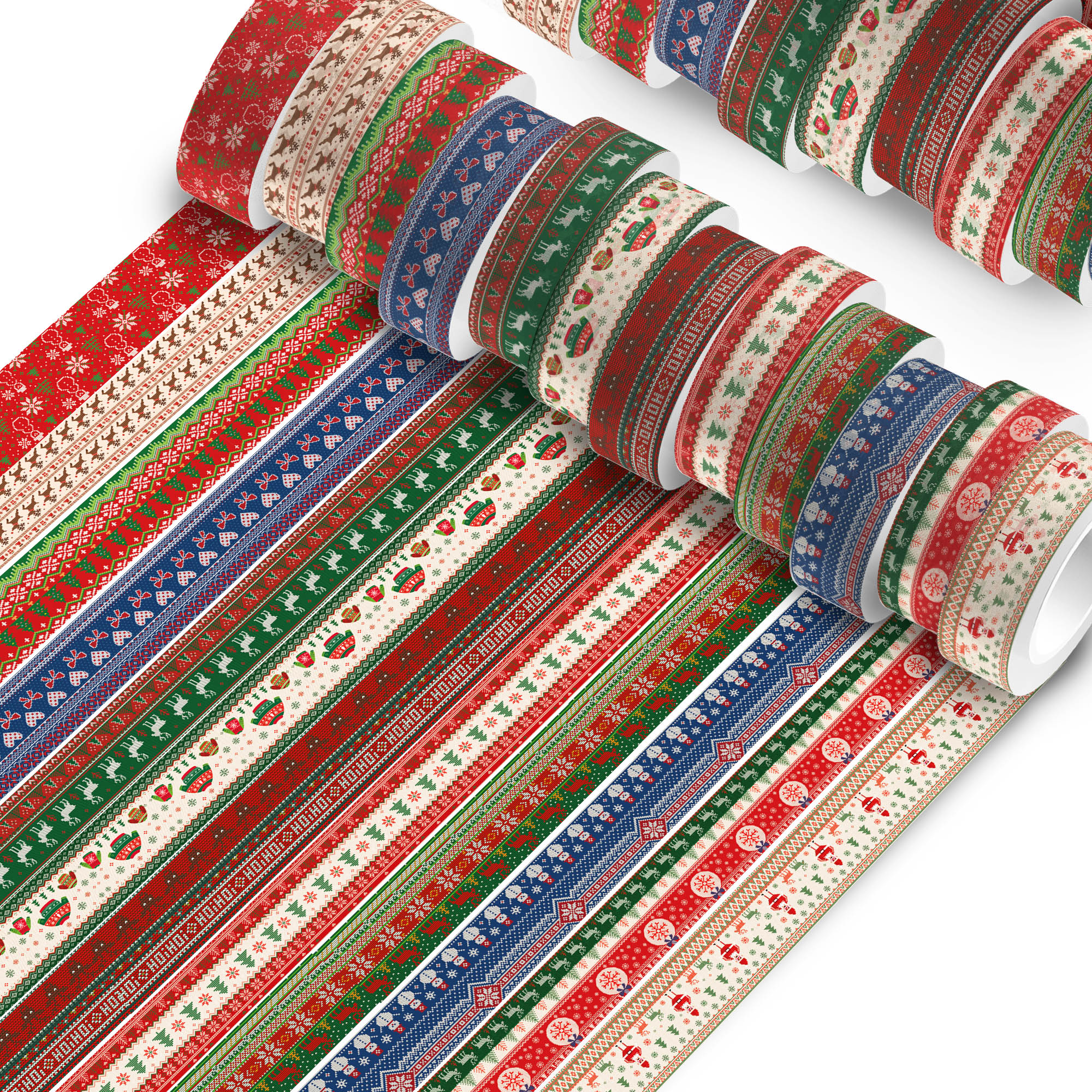 Christmas Washi Tape And Backg - Washi Tape Set 리뷰 및 가격