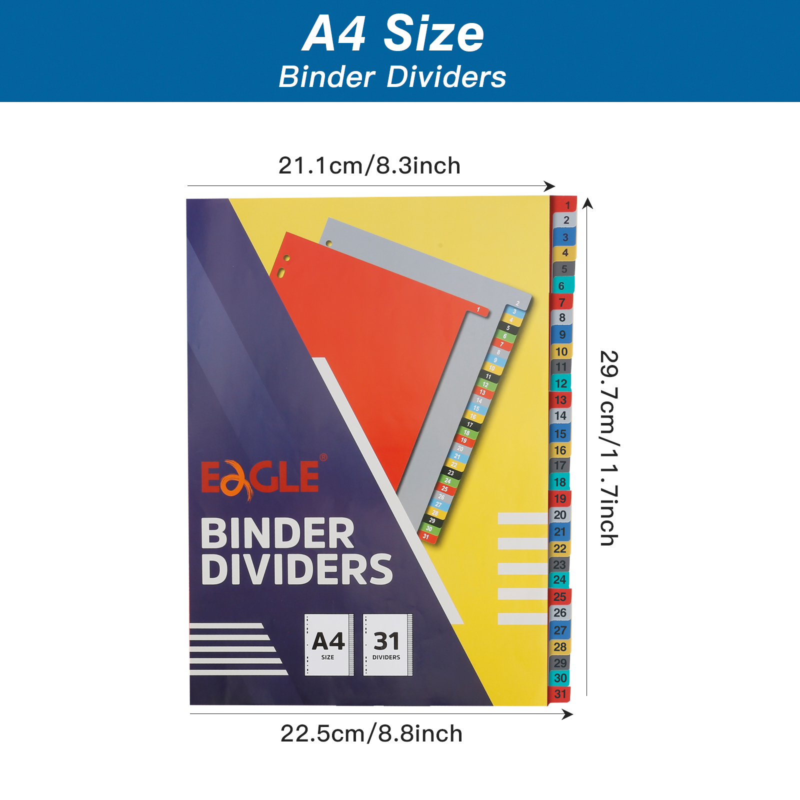 EAGLE A4 Binder Index Divider  - Index Tab Divider 리뷰 및 가격