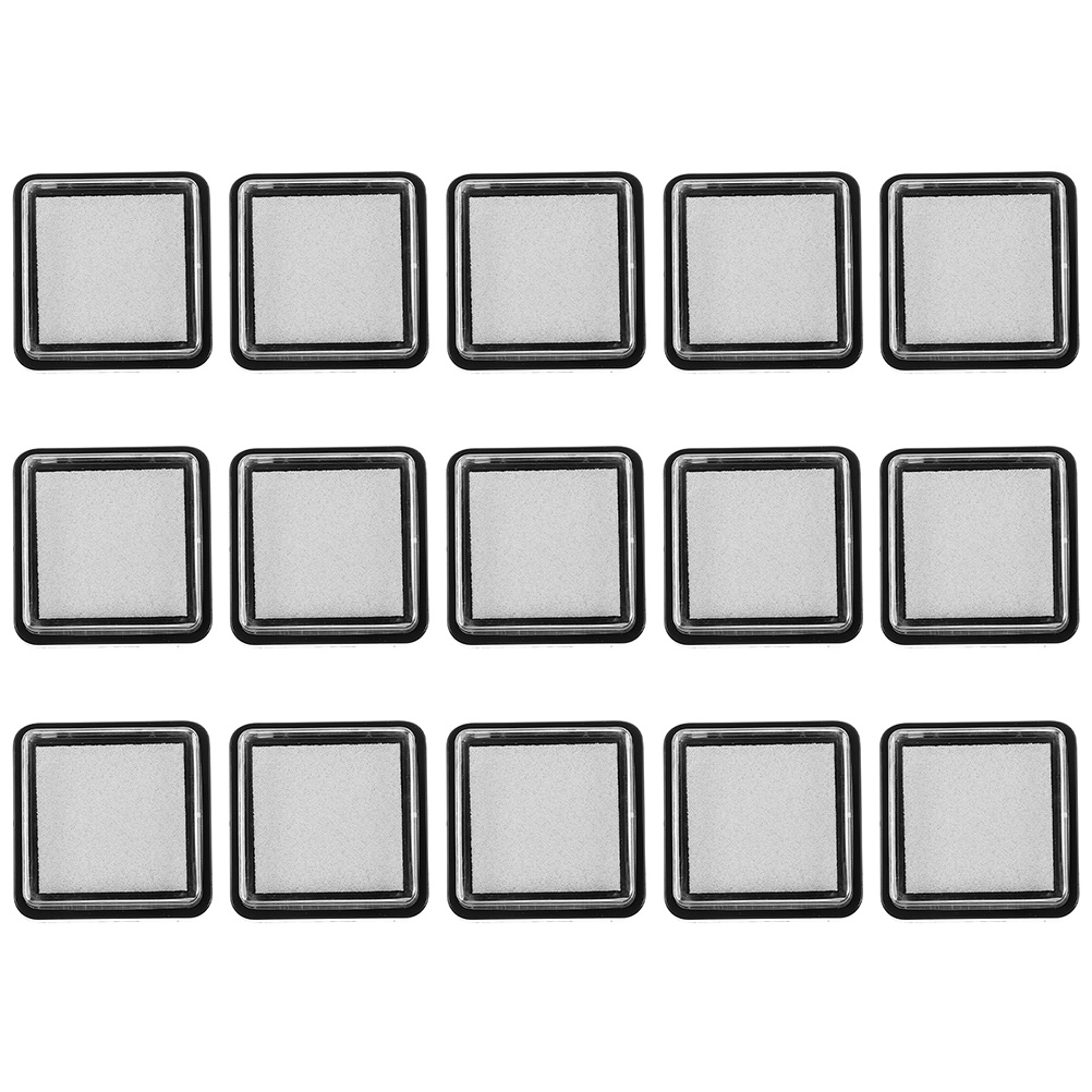 15pcs Ink Pads Ink Pads Blank  - Self Inking Stamp 리뷰 및 가격