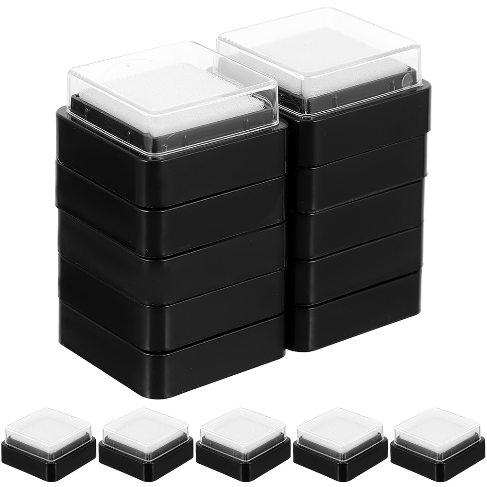 15pcs Ink Pads Ink Pads Blank  - Self Inking Stamp 리뷰 및 가격