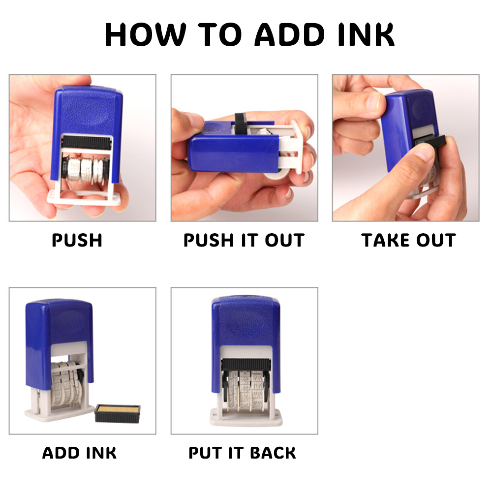 Self-inking Date Stamp for Pap - Self Inking Stamp 리뷰 및 가격
