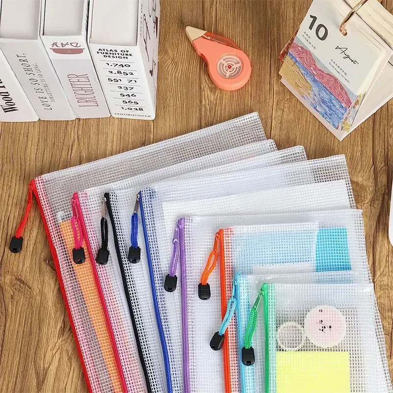 A3/A4/A5/A6 Mesh Zipper Pouch  - Portfolio Folder Zip 리뷰 및 가격