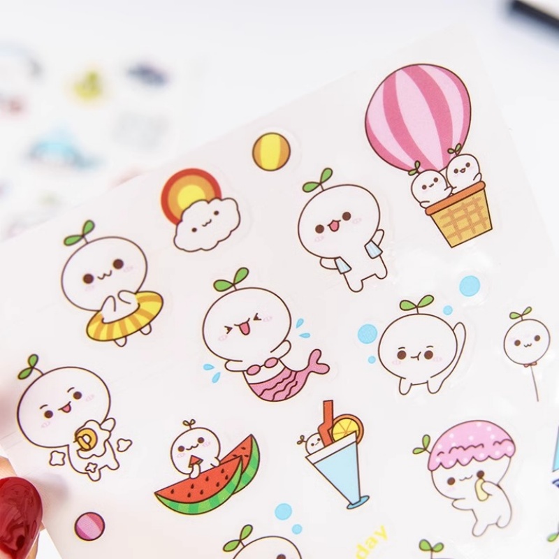 6 Sheets/Pack Cartoon Cat and  - Total Stationery & Office Supply 리뷰 및 가격