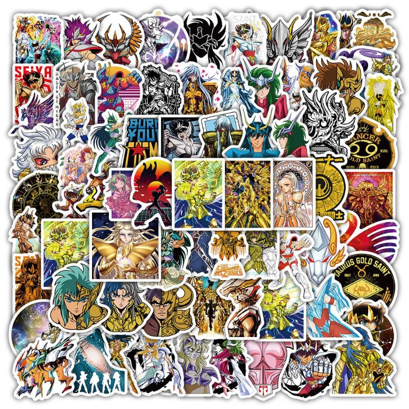 101Pcs Saint Seiya Anime Stick - Stationery Supply 리뷰 및 가격