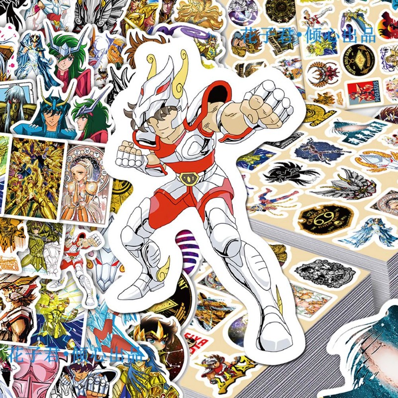 101Pcs Saint Seiya Anime Stick - Stationery Supply 리뷰 및 가격