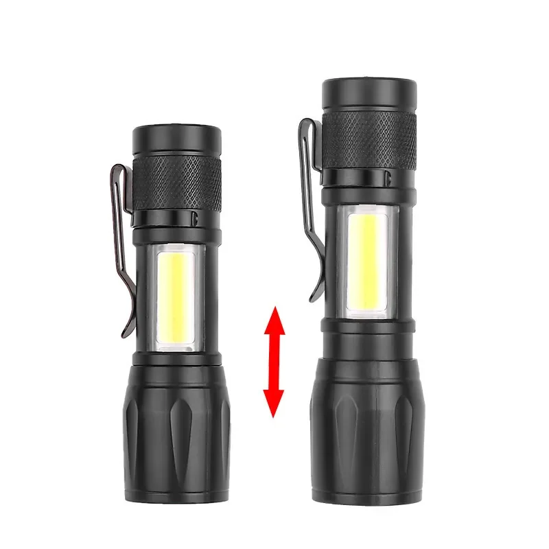 Mini LED Flashlight COB+XPE Po - Stationery Supply 리뷰 및 가격
