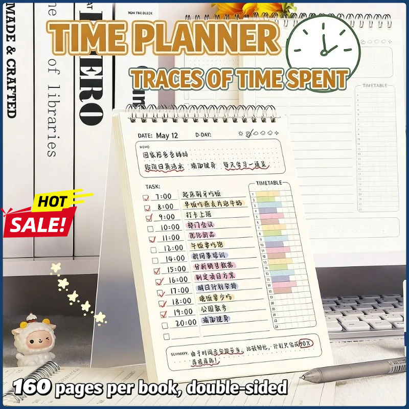 2PCS Planner Agenda Spiral A5  - Office Stationery Supply List 리뷰 및 가격