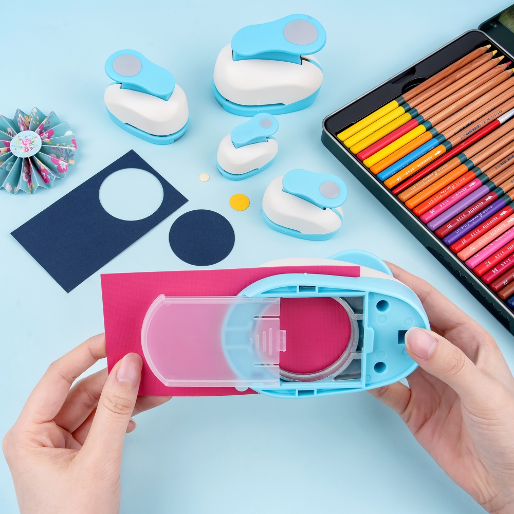 Circle Paper Cutter for Crafts - Paper Punch 3 Hole 리뷰 및 가격