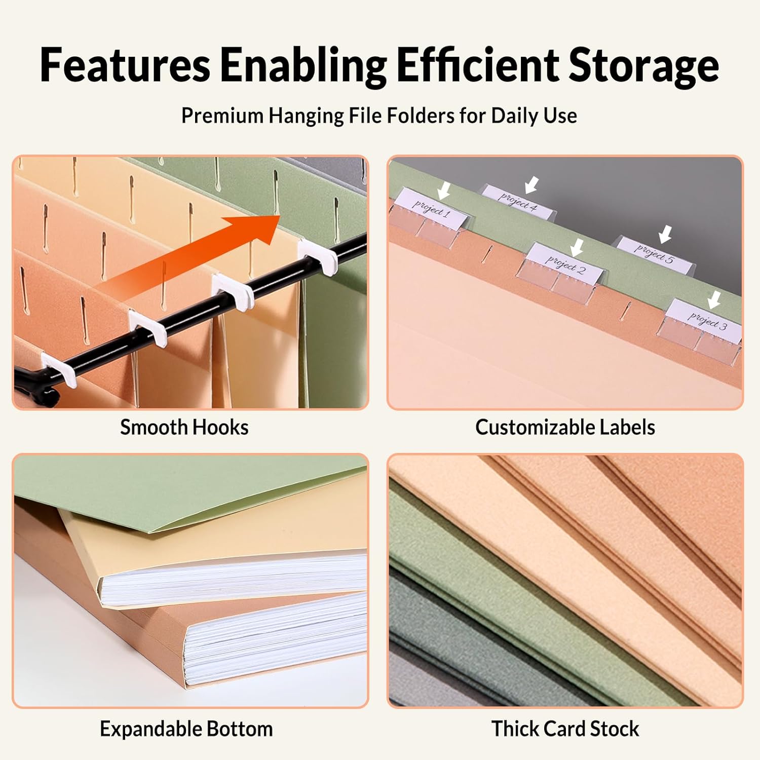 Hanging File Folders 6 Pack, L - File Folder Hanging 리뷰 및 가격