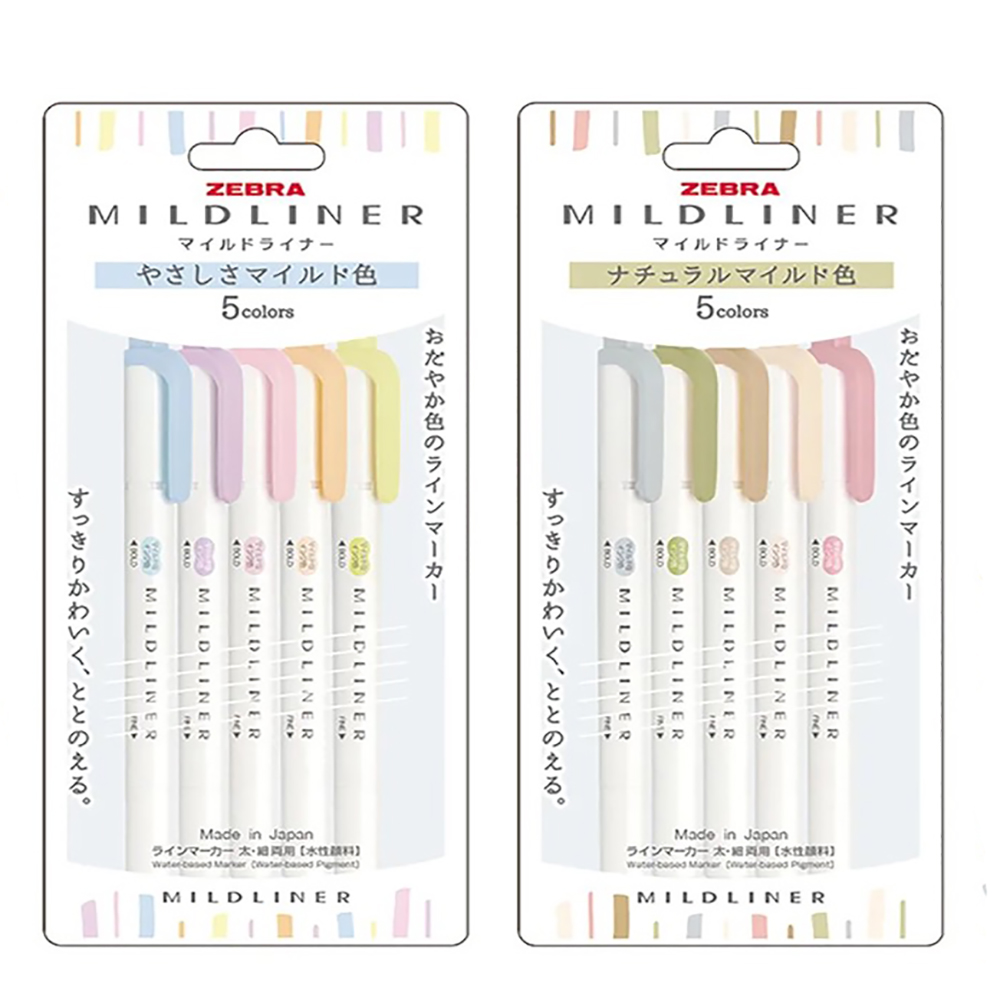 Japan ZEBRA Highlighters Pen s - Highlighter Set Pastel 리뷰 및 가격