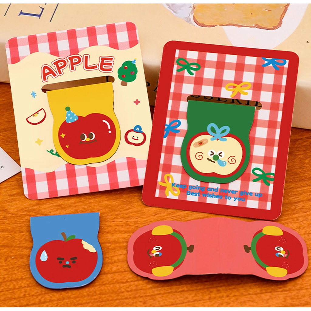 Cute Apple Shaped Magnetic Boo - Paperclip Magnetic Set 리뷰 및 가격