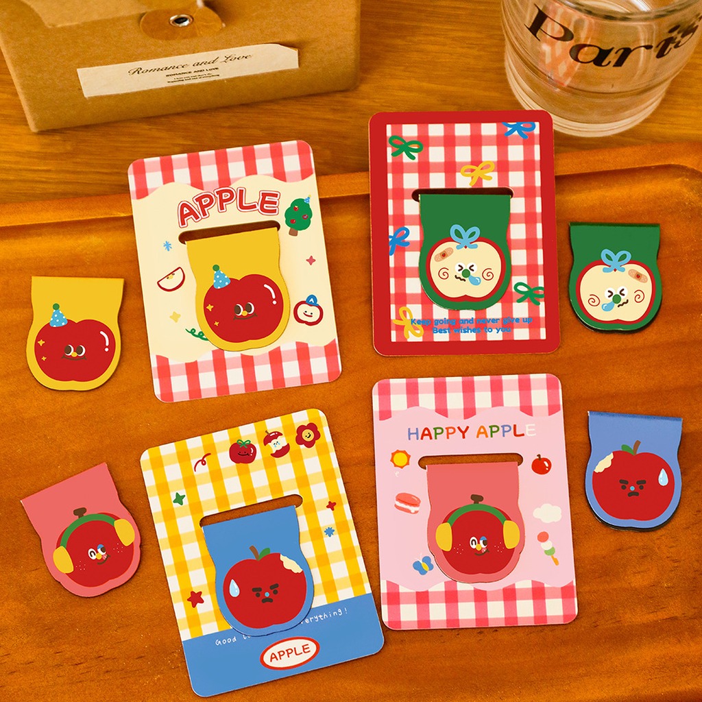 Cute Apple Shaped Magnetic Boo - Paperclip Magnetic Set 리뷰 및 가격