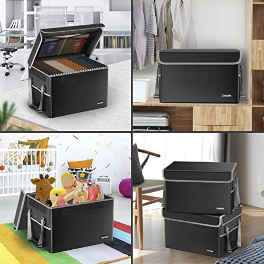 File Box Fireproof File Storag - File Folder Hanging 리뷰 및 가격