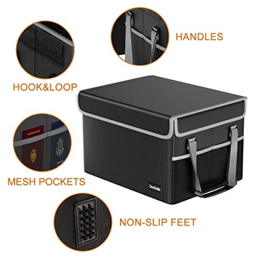 File Box Fireproof File Storag - File Folder Hanging 리뷰 및 가격