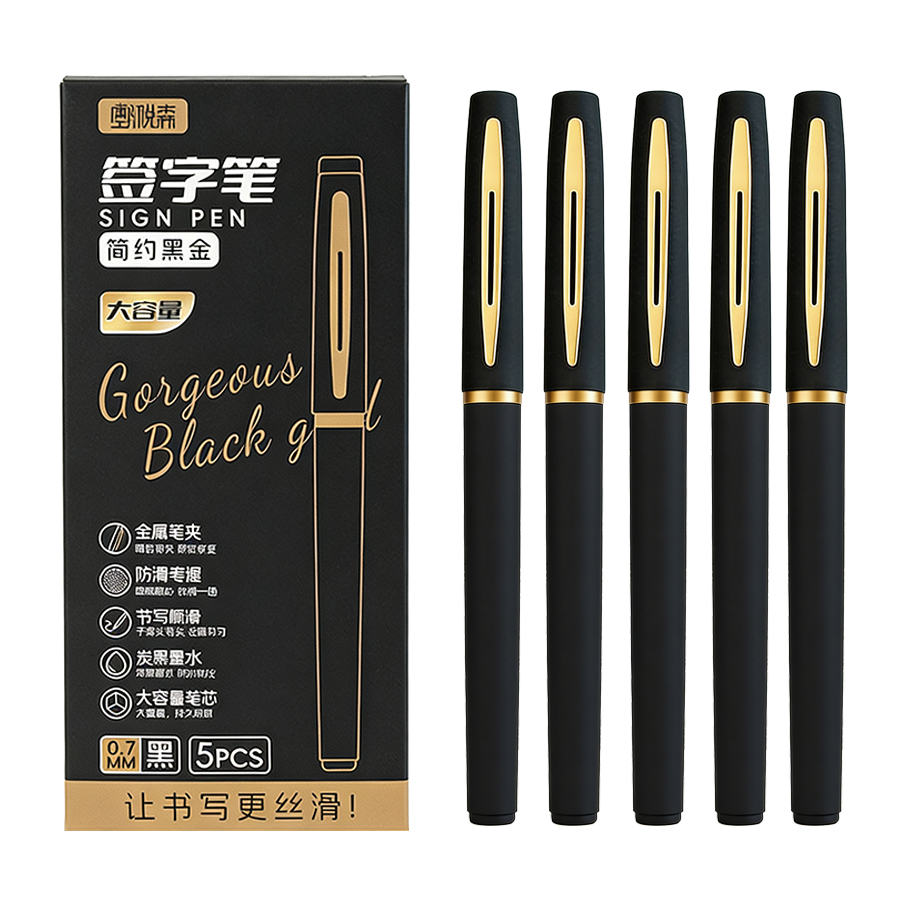5Pcs/Pack Large Capacity Gel P - Office Stationery Supply Business 리뷰 및 가격