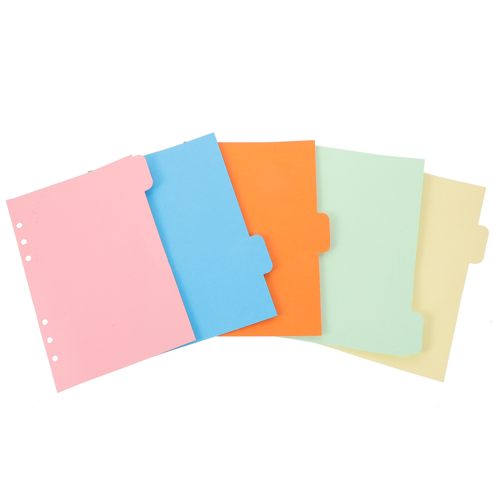 1Set A5 Binder Dividers 5 Colo - Index Tab Divider 리뷰 및 가격
