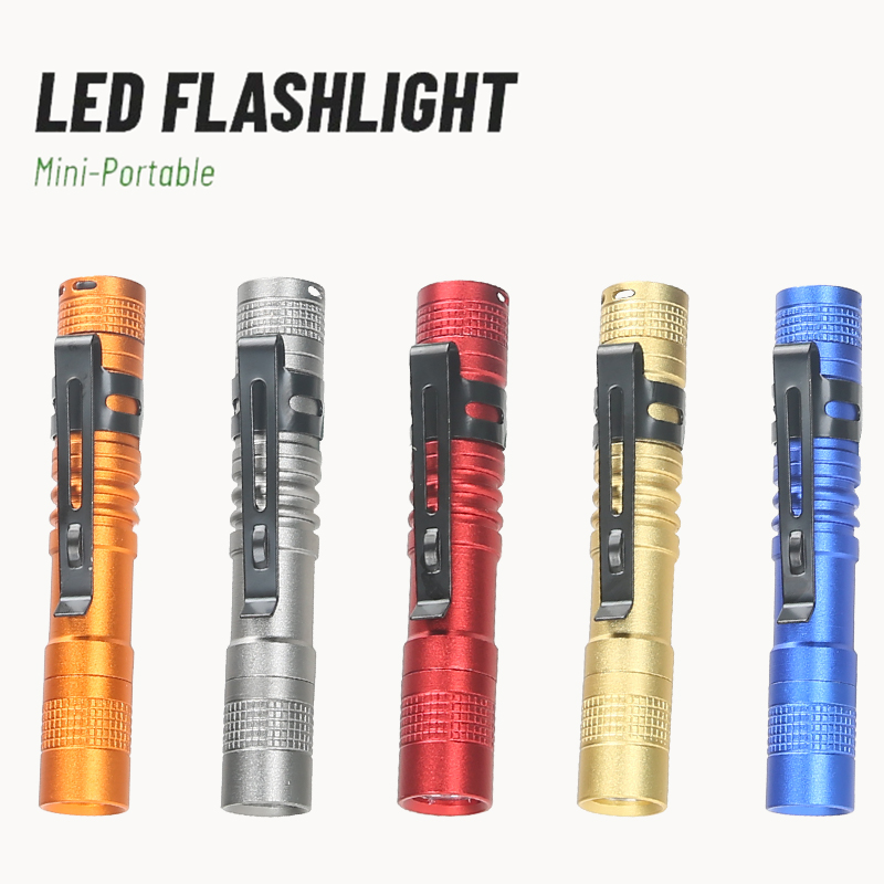 Portable Mini LED Pen Flashlig - Stationery Supply 리뷰 및 가격