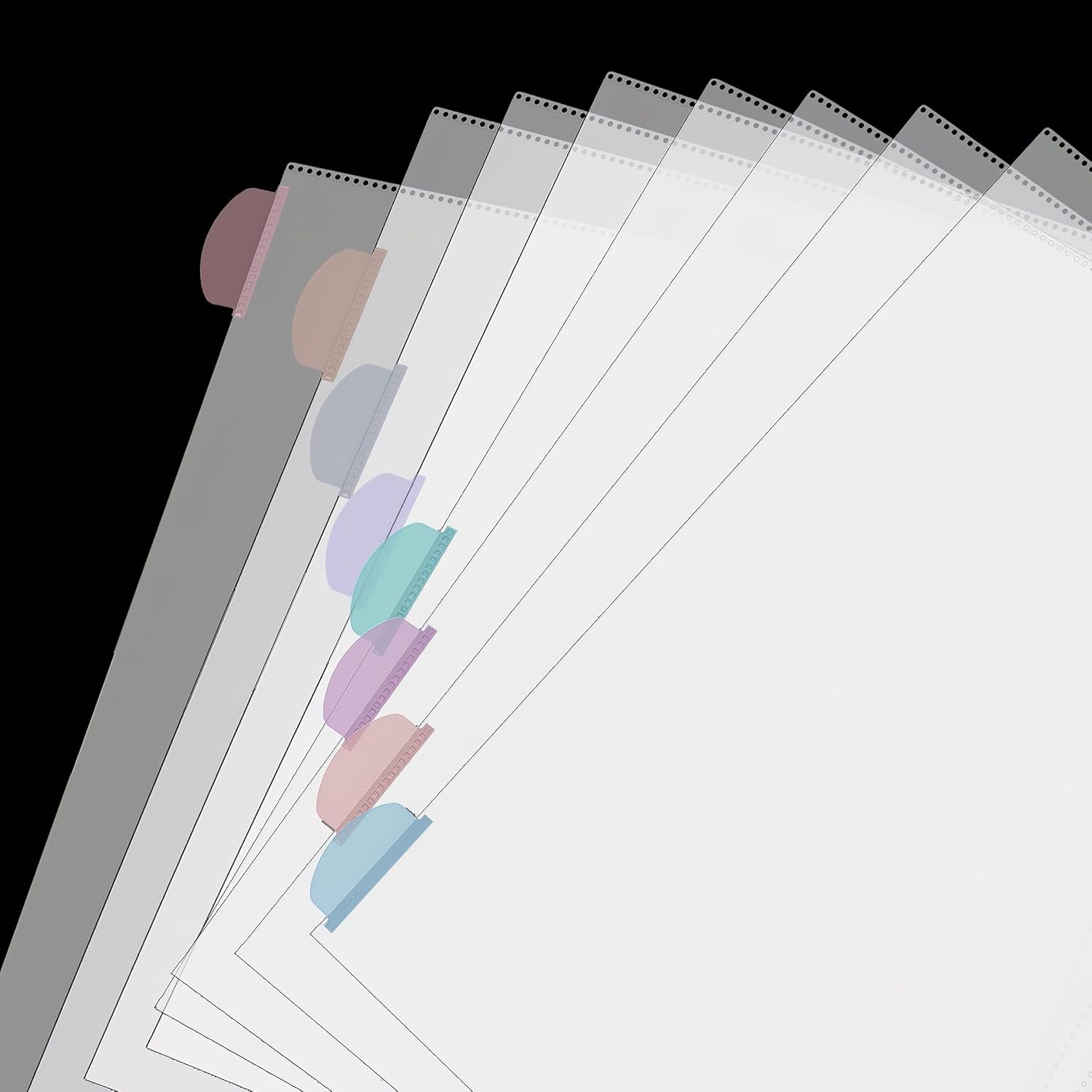 A4 Clear Sheet Protectors with - Index Tab Divider 리뷰 및 가격