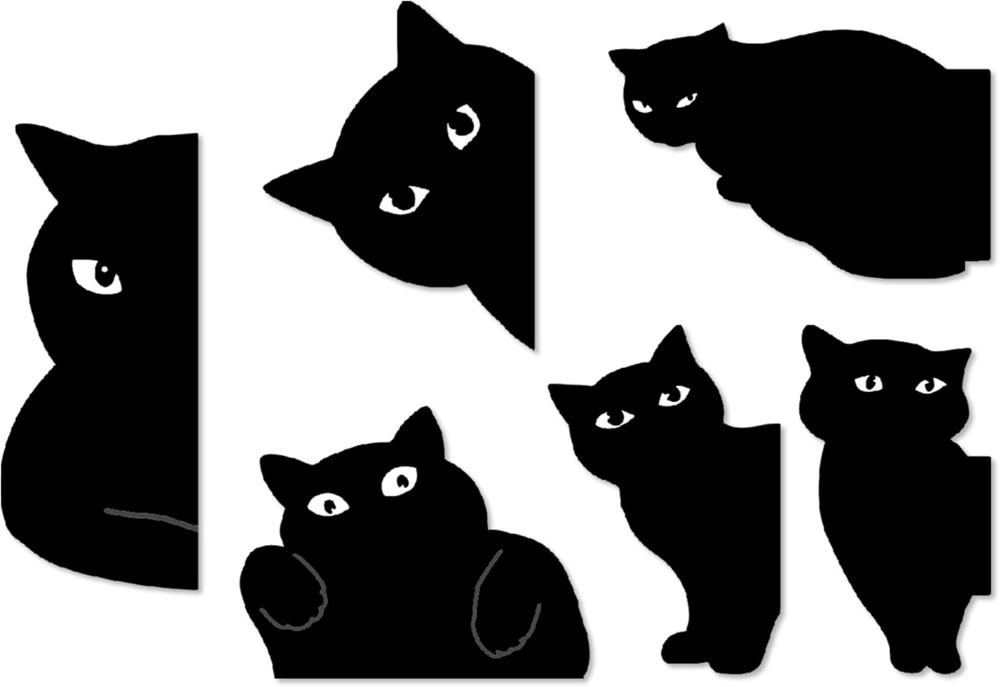 6 Cute Cat Magnetic Bookmarks  - Paperclip Magnetic Set 리뷰 및 가격
