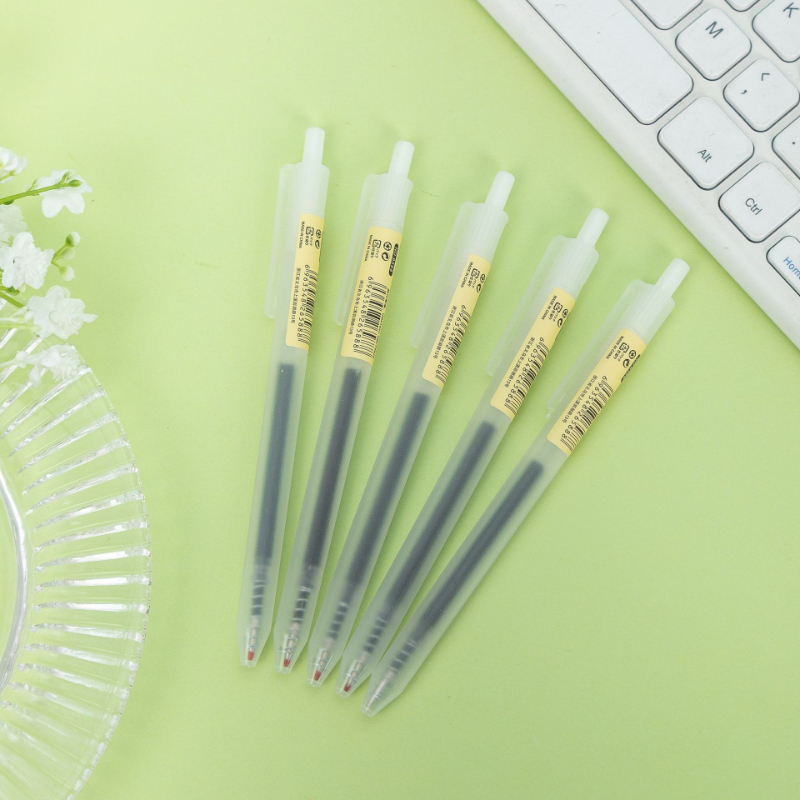 6/10Pcs 0.5mm Retractable Gel  - Office Stationery Supply Business 리뷰 및 가격