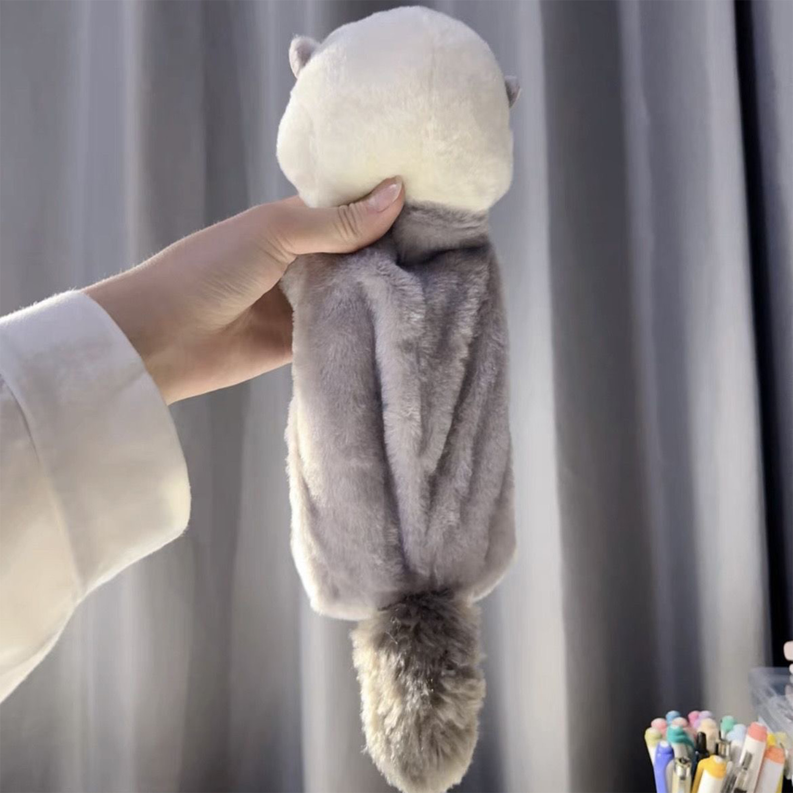 Creative Plush Toy Pencil Case - Stationery Supply 리뷰 및 가격