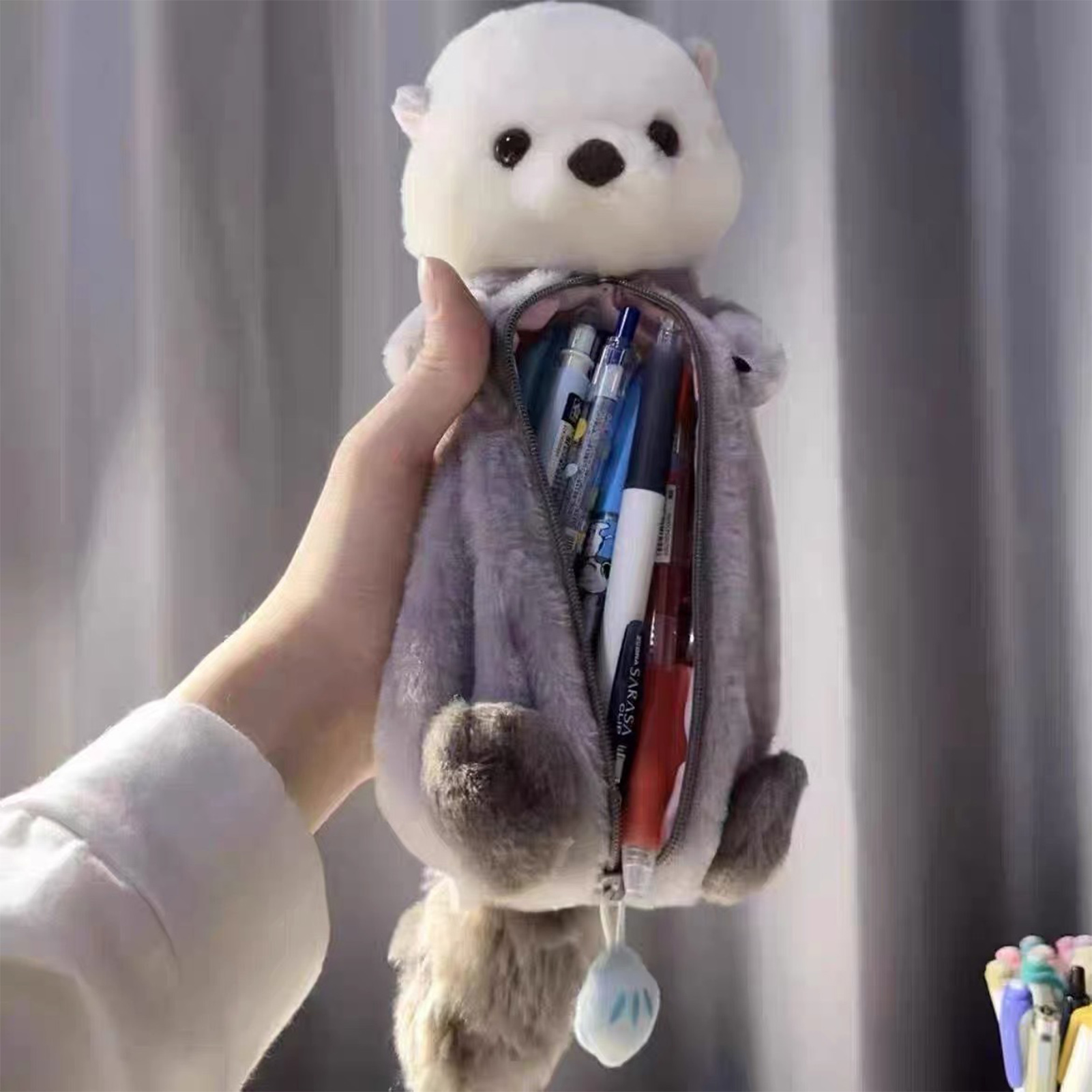 Creative Plush Toy Pencil Case - Stationery Supply 리뷰 및 가격