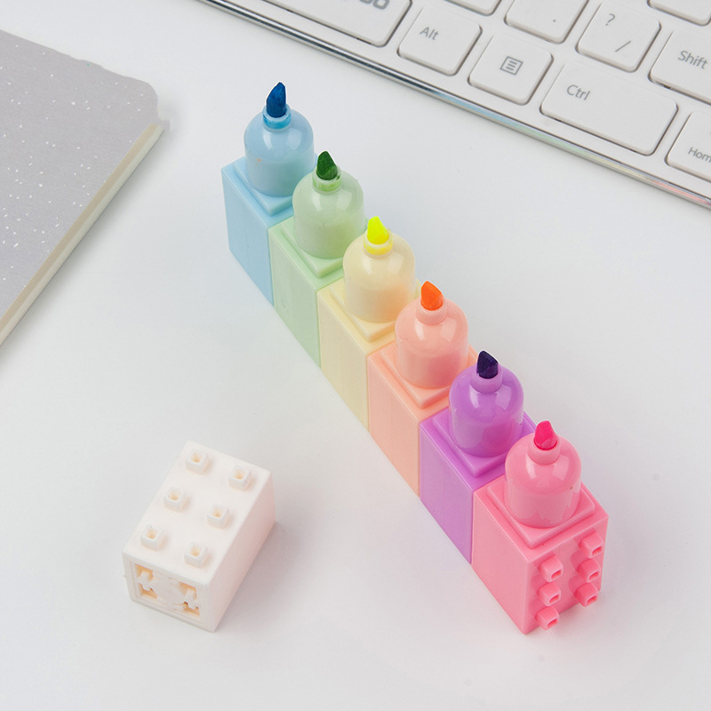 6pcs Pastel Color Body Buildin - Highlighter Set Pastel 리뷰 및 가격