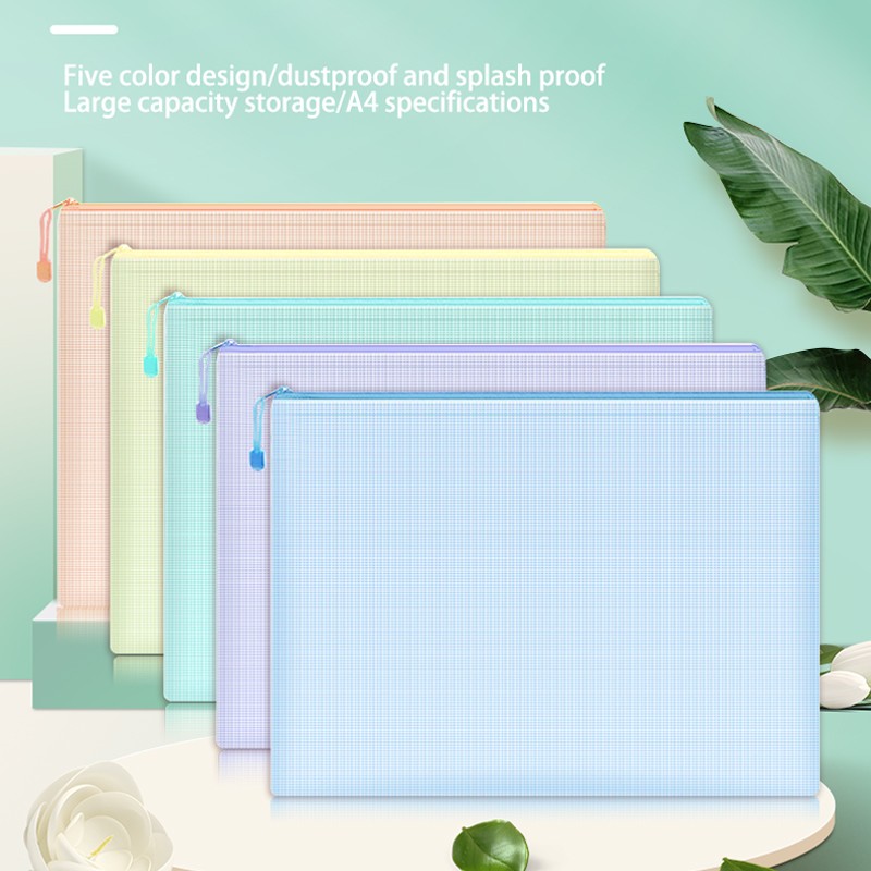 5pcs Mesh Zipper Pouch Documen - Portfolio Folder Zip 리뷰 및 가격