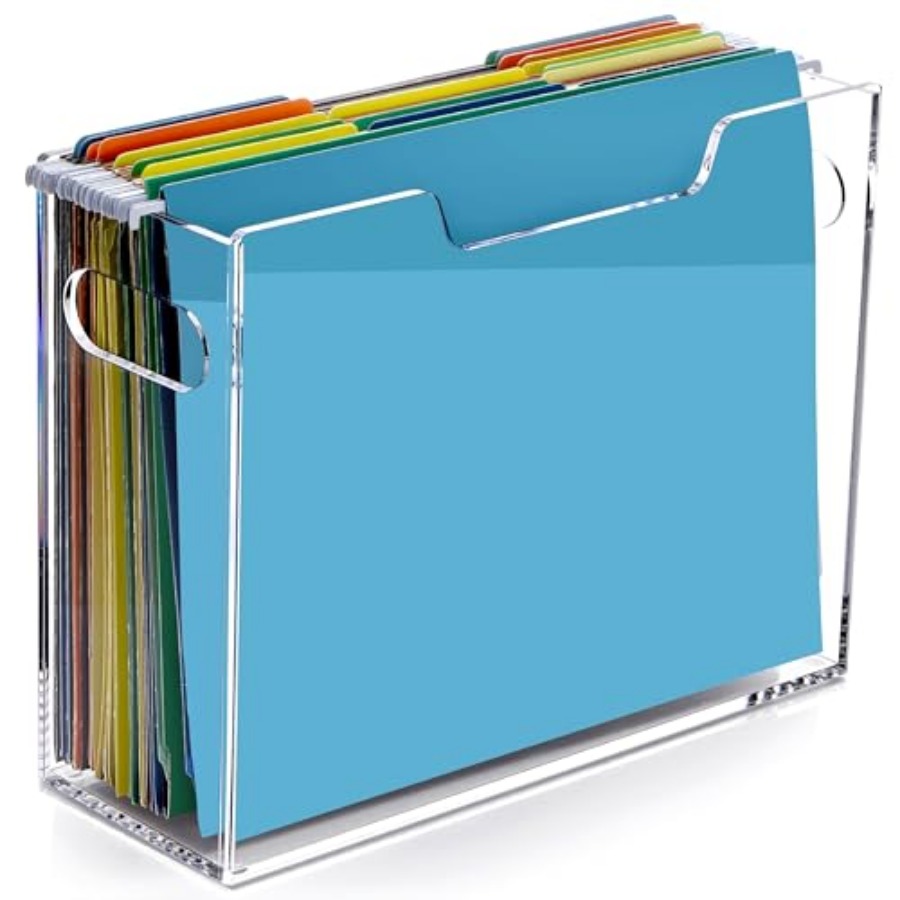 Clear Acrylic Hanging File Org - File Folder Hanging 리뷰 및 가격