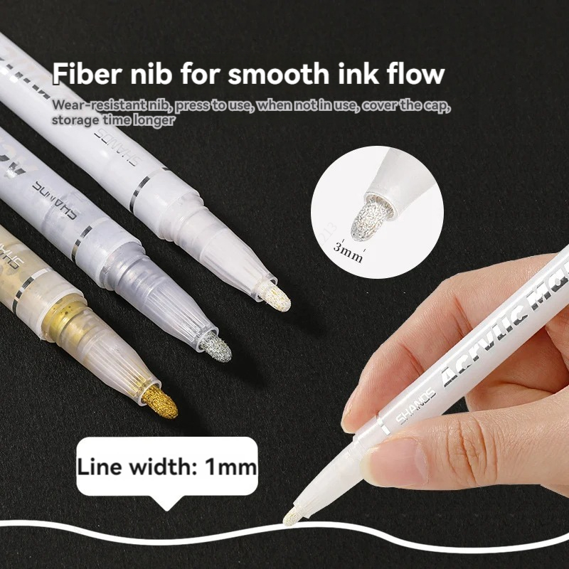1/3Pcs/Set High-gloss Acrylic  - Whiteboard Marker Set 리뷰 및 가격
