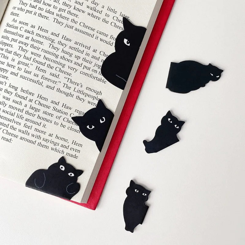 6 Pcs/set Cute Cat Magnet Book - Paperclip Magnetic Set 리뷰 및 가격