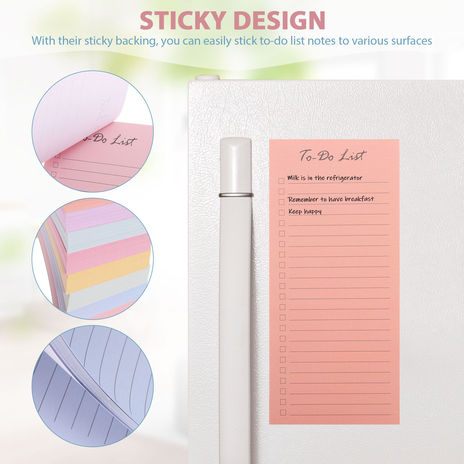 10 Pads Sticky to Do List Note - Office Stationery Supply List 리뷰 및 가격