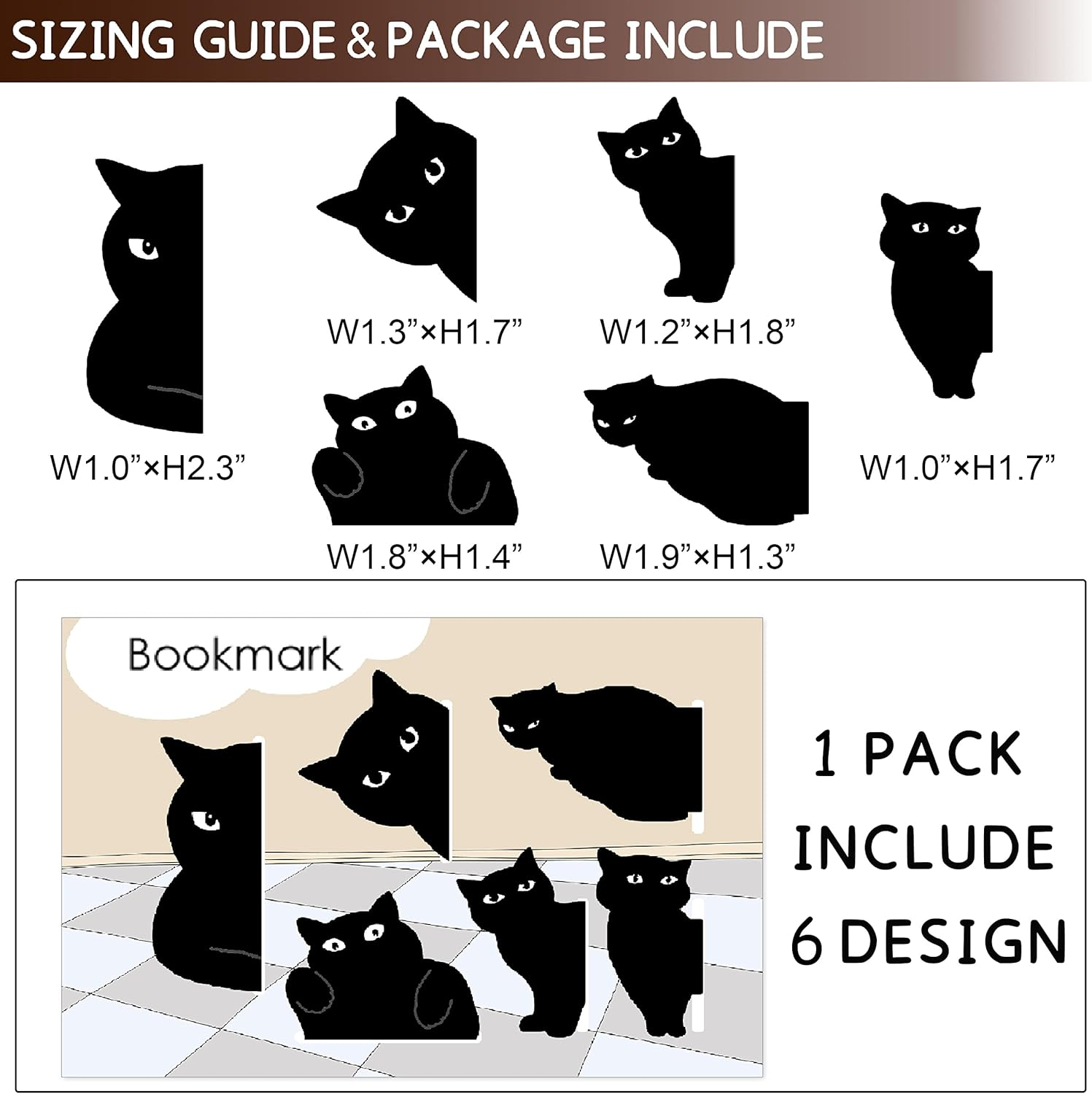 Magnetic Bookmarks - 6 Pieces  - Paperclip Magnetic Set 리뷰 및 가격