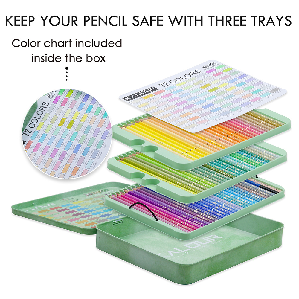 72pcs Macarons Color Pencils P - Highlighter Set Pastel 리뷰 및 가격