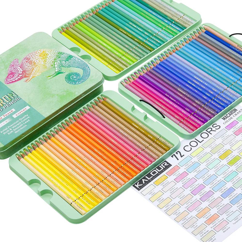 72pcs Macarons Color Pencils P - Highlighter Set Pastel 리뷰 및 가격