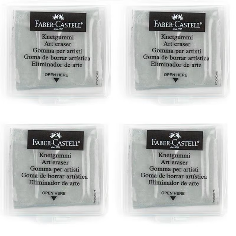 4PC Faber-Castell kneaded Eras - Rubber Eraser Kneaded 리뷰 및 가격