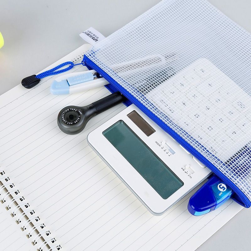 Mesh Zipper Pouch Document Bag - Portfolio Folder Zip 리뷰 및 가격