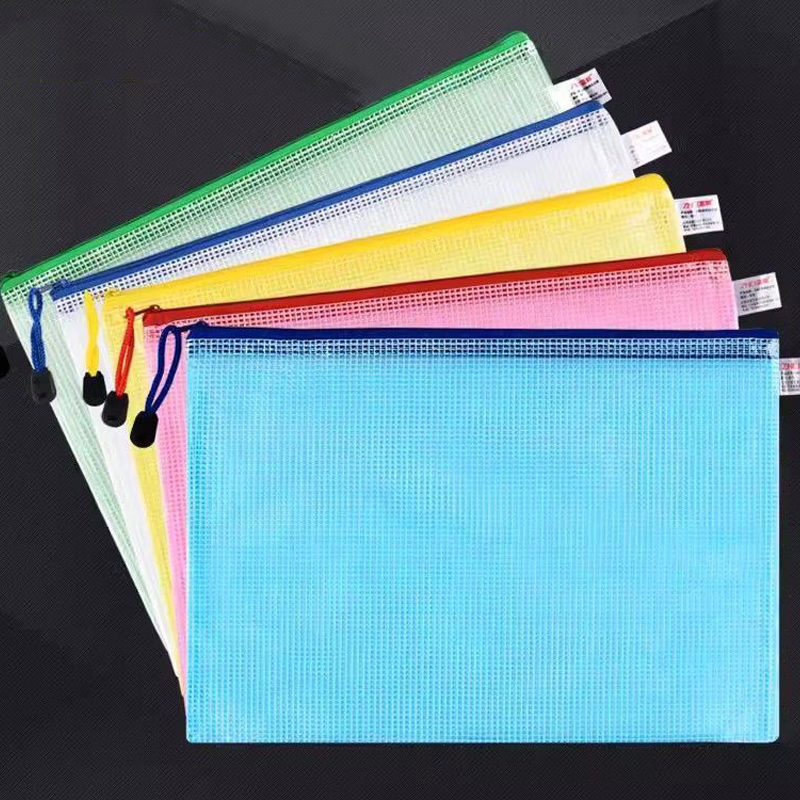Mesh Zipper Pouch Document Bag - Portfolio Folder Zip 리뷰 및 가격