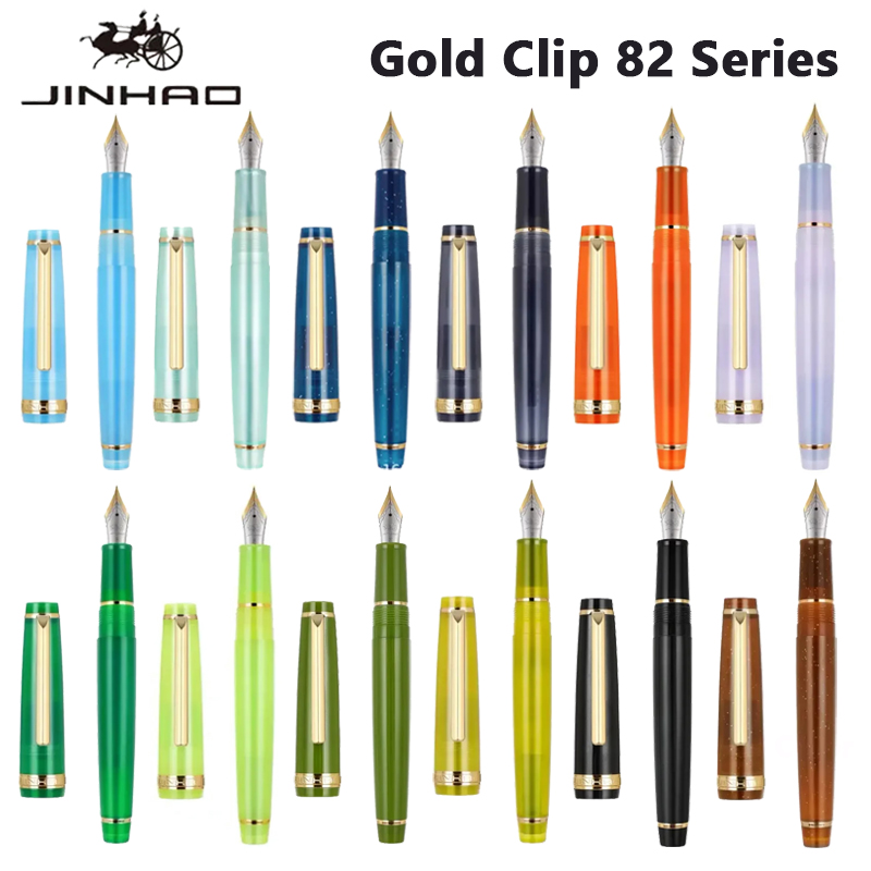 Jinhao 82 Fountain Pen Golden  - Office Stationery Supply Business 리뷰 및 가격