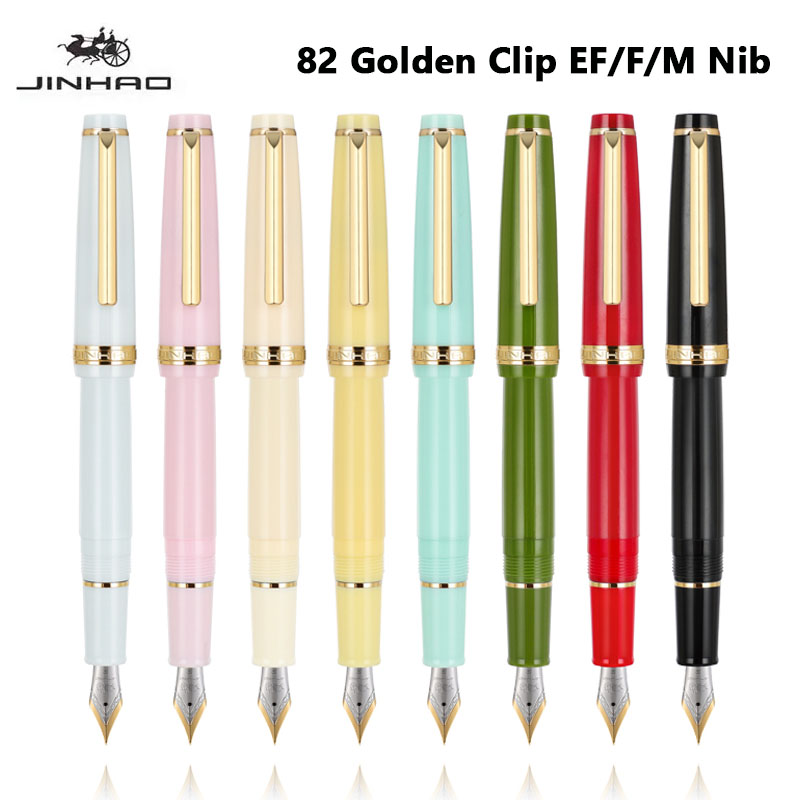 Jinhao 82 Fountain Pen Golden  - Office Stationery Supply Business 리뷰 및 가격