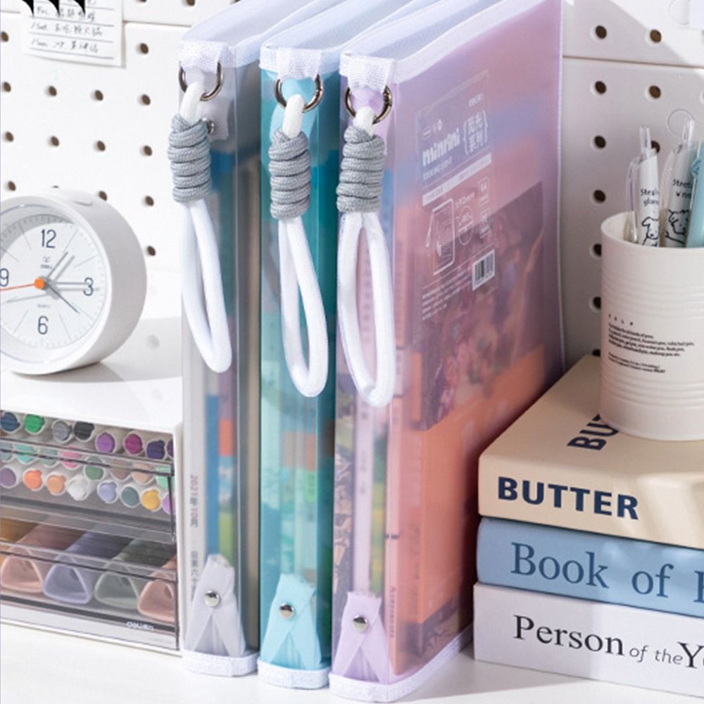 Portable Transparent A4 Zipper - Office Stationery And Supply 리뷰 및 가격