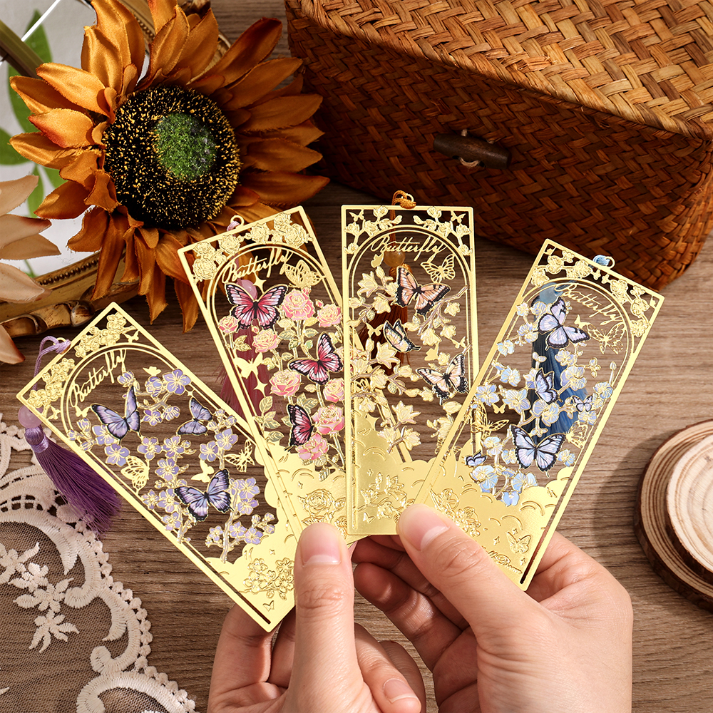 2 Pcs Butterfly Bookmarks With - Stationery Supply 리뷰 및 가격