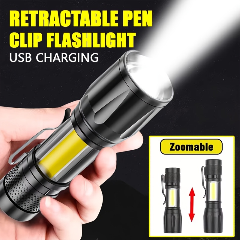 Mini LED Flashlight COB Floodl - Stationery Supply 리뷰 및 가격