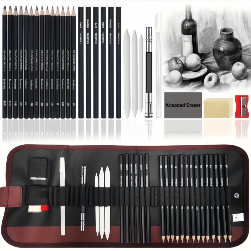29-Piece Sketching Art Set for - Highlighter Set Pastel 리뷰 및 가격