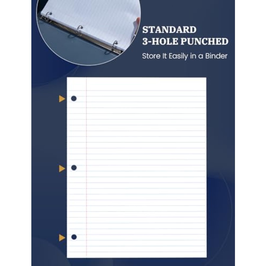 Loose Leaf Paper 8.5 x 11, Loo - Paper Punch 3 Hole 리뷰 및 가격