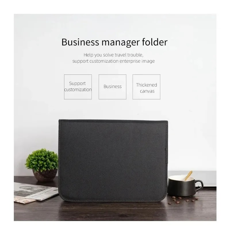 Large Black Business Portfolio - Portfolio Folder Zip 리뷰 및 가격